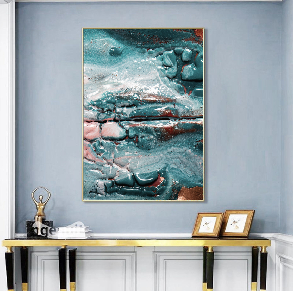 TIME FRAGMENTS - Héria Enamel Vászonkép