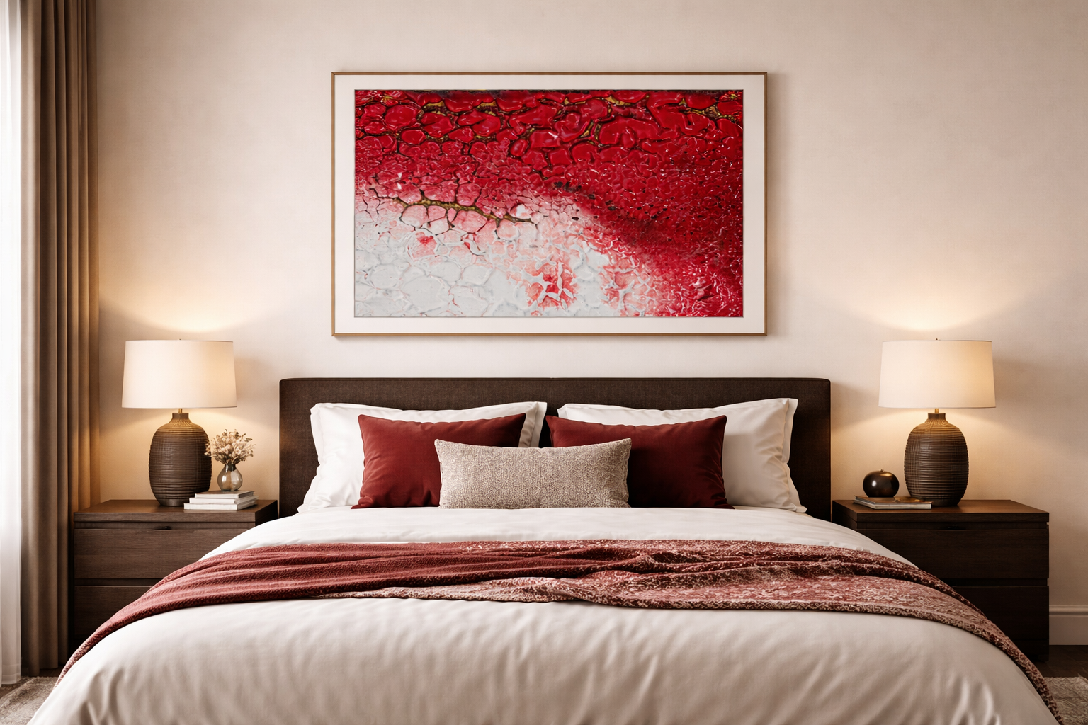 BURNING SILENCE- Héria Enamel Vászonkép