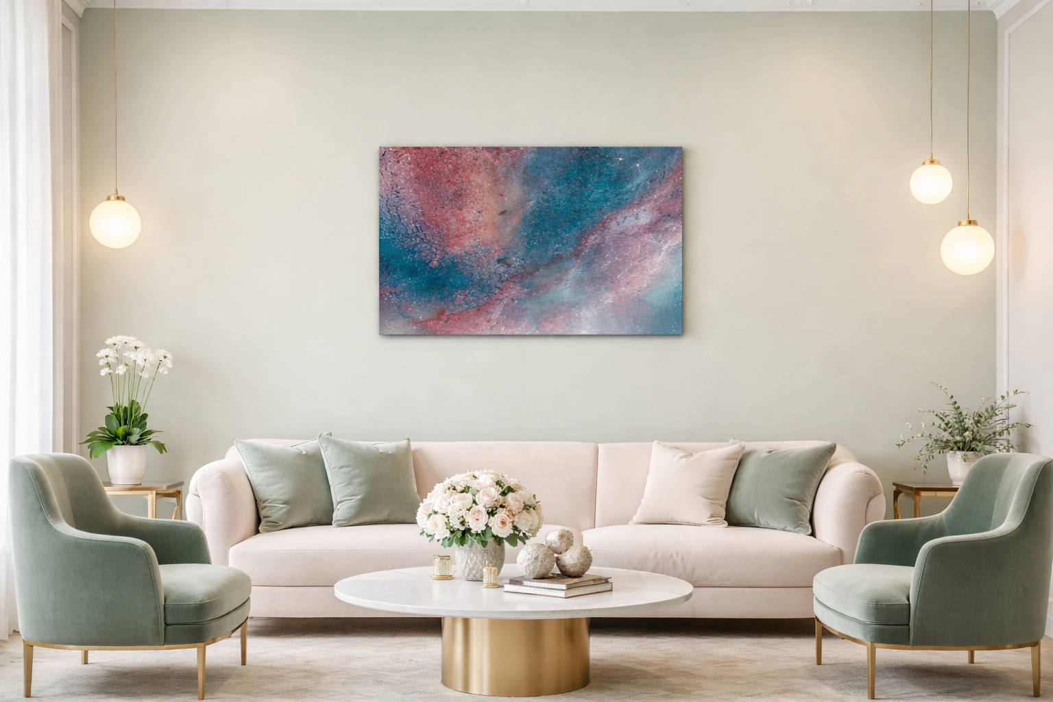 POWDER- Héria Enamel Vászonkép